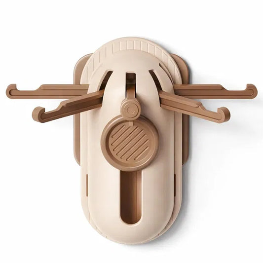 Modern Foldable Wall Hook Bracket – No-Drill Self-Adhesive High Load  ( Pack of 2 )